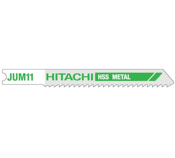 Пилки для лобзика по металлу Hitachi