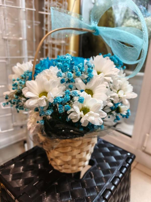 Корзинка "Цветочный луг"