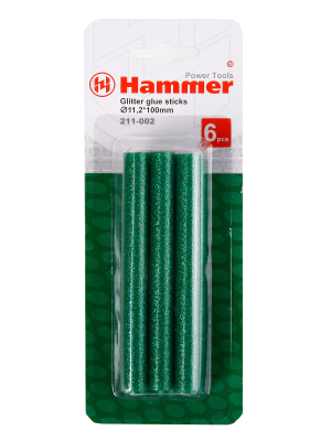 Стержни клеевые 11,2х100мм 6 шт Hammerflex