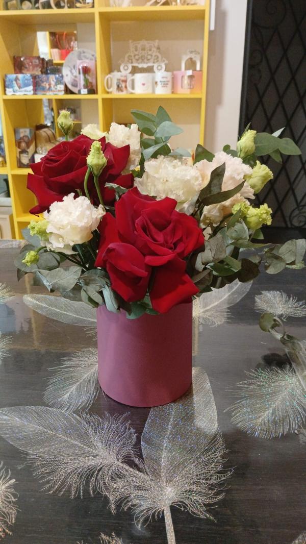 Композиция " Красная роза"