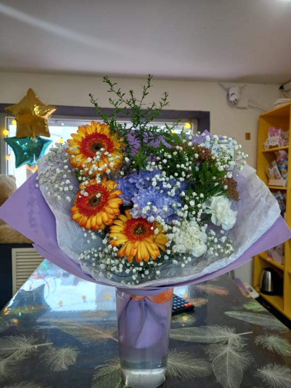 Букет сборный 2 " Радуга"